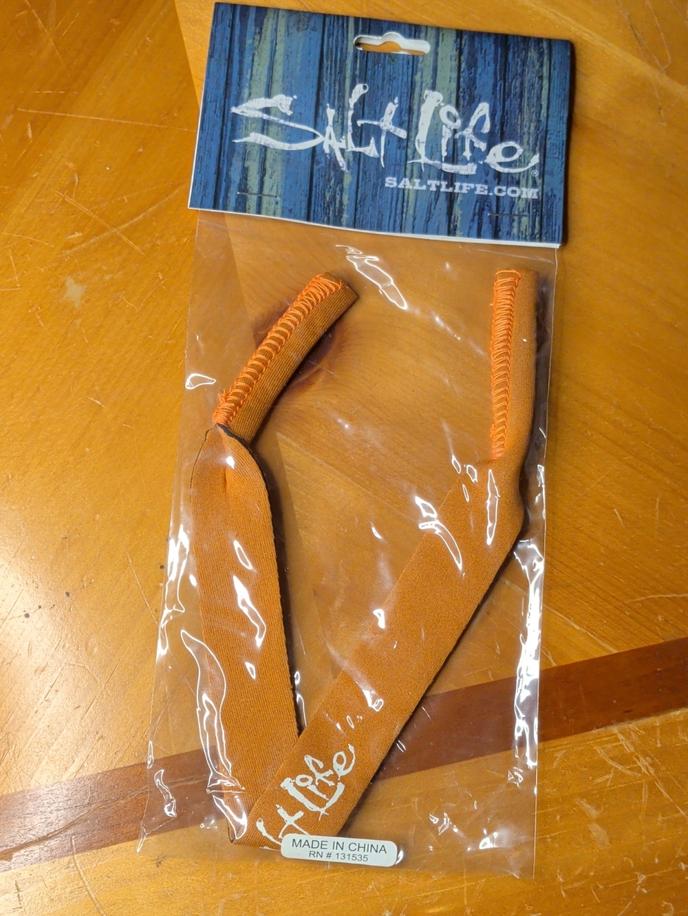 Salt Life Gold Neoprene Sunglass Retainer Strap